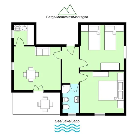 Nido Riva - Falco Apartment Pianello Del Lario